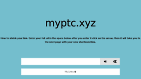 What Myptc.xyz website looked like in 2016 (7 years ago)