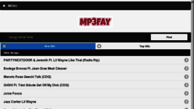 What Mp3fay.co website looked like in 2016 (7 years ago)