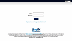 What Myidm.mypepsico.com website looked like in 2016 (7 years ago)