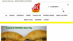 What Magrellosfoods.com website looked like in 2016 (7 years ago)