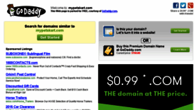 What Mypetskart.com website looked like in 2016 (7 years ago)