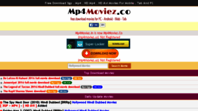 What Mp4moviez.us website looked like in 2016 (7 years ago)