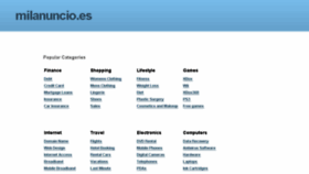 What Milanuncio.es website looked like in 2016 (7 years ago)