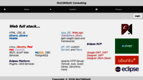 What Mccomsoft.com website looked like in 2016 (7 years ago)