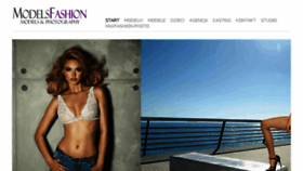 What Modelsfashion.pl website looked like in 2016 (7 years ago)