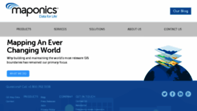 What Maponics.com website looked like in 2016 (7 years ago)