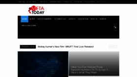What Metatoday.com website looked like in 2016 (7 years ago)