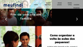 What Meufindi.com.br website looked like in 2016 (7 years ago)