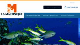 What Martinique.org website looked like in 2016 (7 years ago)