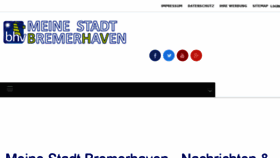 What Meine-stadt-bremerhaven.de website looked like in 2016 (7 years ago)