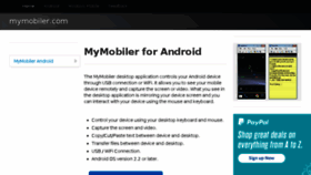 What Mymobiler.com website looked like in 2016 (7 years ago)