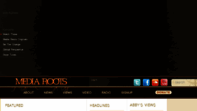 What Mediaroots.org website looked like in 2016 (7 years ago)