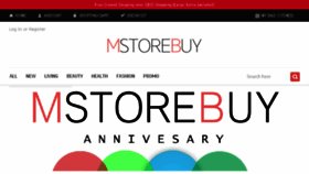 What Mstorebuy.com website looked like in 2016 (7 years ago)