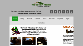 What Mountainhome.lili.org website looked like in 2016 (7 years ago)