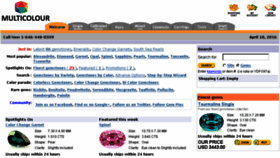 What Multicolour.com website looked like in 2016 (7 years ago)