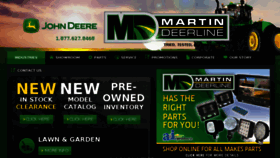 What Martindeerline.com website looked like in 2016 (7 years ago)