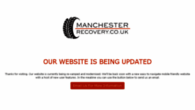 What Manchesterrecovery.co.uk website looked like in 2016 (7 years ago)