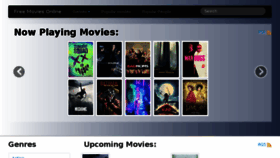 What Movie-times.co website looked like in 2016 (7 years ago)