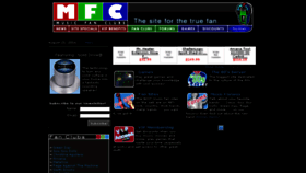 What Musicfanclubs.org website looked like in 2016 (8 years ago)