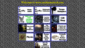 What Mathematical.com website looked like in 2016 (7 years ago)