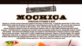 What Mochicasf.com website looked like in 2016 (7 years ago)