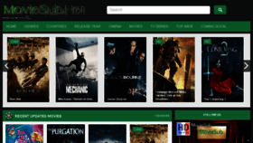 What Moviesub.org website looked like in 2016 (7 years ago)