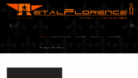 What Metalflorence.com website looked like in 2016 (7 years ago)