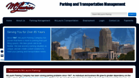 What Mclaurinparking.com website looked like in 2016 (7 years ago)