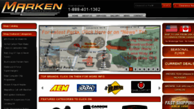 What Markenperformance.com website looked like in 2016 (9 years ago)