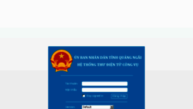 What Mail.quangngai.gov.vn website looked like in 2016 (7 years ago)