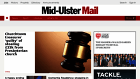 What Midulstermail.co.uk website looked like in 2016 (7 years ago)