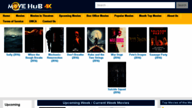 What Moviehub4k.com website looked like in 2016 (7 years ago)