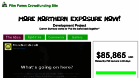 What Morenoexnow.org website looked like in 2016 (7 years ago)