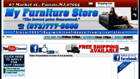 What Myfurniturestore.com website looked like in 2016 (7 years ago)