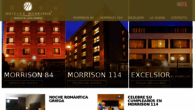 What Morrisonhotel.com website looked like in 2016 (7 years ago)