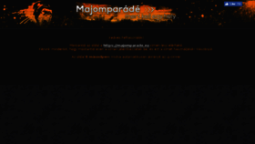 What Majomparade.net website looked like in 2016 (7 years ago)