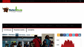 What Marketlive.in website looked like in 2016 (8 years ago)