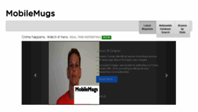What Mugshots.mobi website looked like in 2016 (7 years ago)
