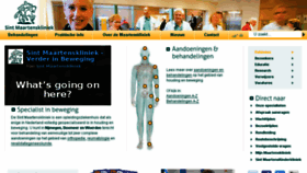 What Maartenskliniek.nl website looked like in 2016 (7 years ago)