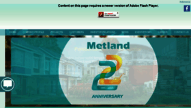 What Metropolitanland.com website looked like in 2016 (7 years ago)