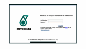 What Mypassport.petronas.com.my website looked like in 2016 (7 years ago)
