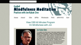 What Mindfulnesscds.com website looked like in 2016 (7 years ago)