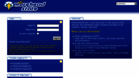 What My.moreheadstate.edu website looked like in 2016 (7 years ago)