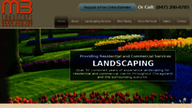 What M3landscape.com website looked like in 2016 (7 years ago)