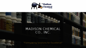 What Madchem.com website looked like in 2016 (7 years ago)
