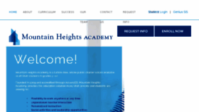 What Mountainheightsacademy.org website looked like in 2016 (7 years ago)