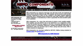 What Mpdcomponents.com website looked like in 2016 (7 years ago)