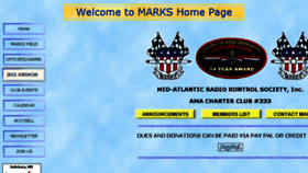 What Marksrc.com website looked like in 2016 (7 years ago)