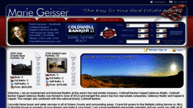 What Mariegeisser.com website looked like in 2016 (7 years ago)