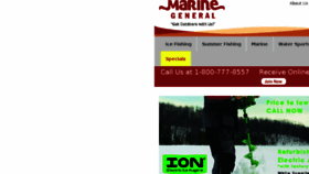 What Marinegeneral.com website looked like in 2016 (7 years ago)